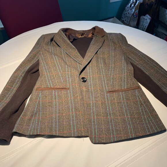 Nygard Brown Tweed Jacket - Picture 6 of 7